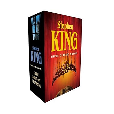 Stephen King Three Classic Novels Box Set: Carrie, 'Salem's Lot, The Shining-..