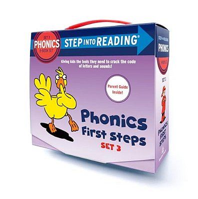 Step Into Reading Set 3 Phonics First Steps Box Set: Includes 8 Easy-To-decode Books And Parent Guide-..