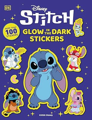 Disney Stitch Glow In The Dark Ultimate Sticker Book-..