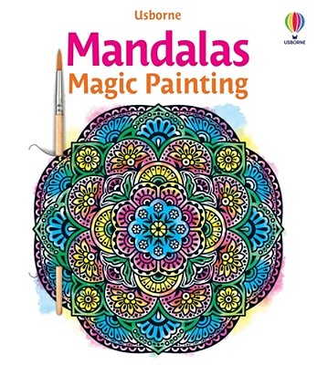 Mandalas Magic Painting Book-..