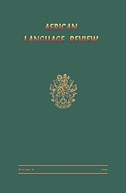 African Language Review-..