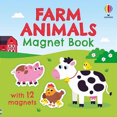 Farm Animals Magnet Book-..