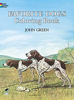 Favorite Dogs Coloring Book-..