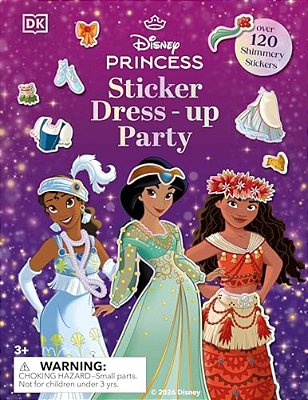 Disney Princess Sticker Dress Up Party-..