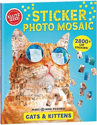 Sticker Photo Mosaic: Cats & Kittens-..