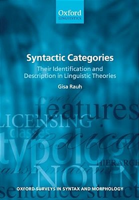 Syntactic Categories: Their Identification And Description In Linguistic Theories-..