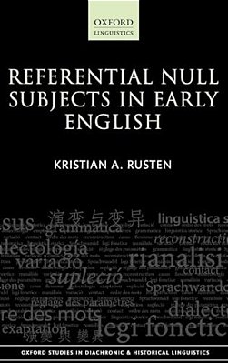 Referential Null Subjects In Early English-..