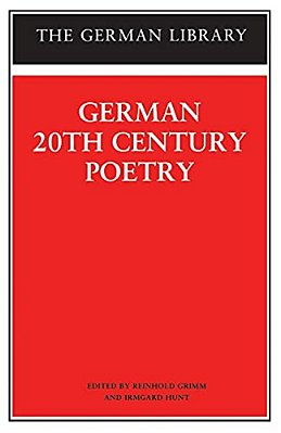 German 20Th-Century Poetry-..