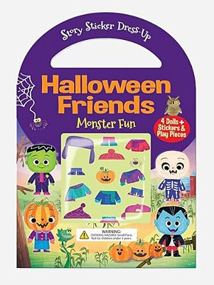Halloween Friends: Monster Fun: Story Sticker Dress-Up-..