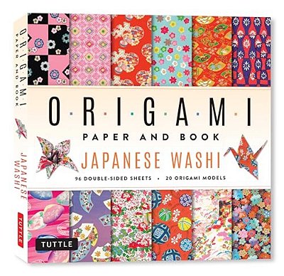 Japanese Washi Origami Paper And Book: 20 Easy Models With 96 High Quality Folding Sheets (Double-Sided)-..