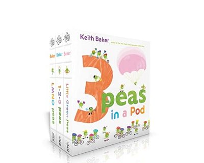 3 Peas In A Pod (Boxed Set): Lmno Peas; 1-2-3 Peas; Little Green Peas-..