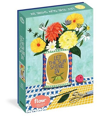 Let The Sun Shine In 1,000-Piece Puzzle: (Flow) For Adults Families Picture Quote Mindfulness Game Gift Jigsaw 26 3/8" X 18 7/8"-..