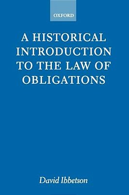 A Historical Introduction To The Law Of Obligations-..