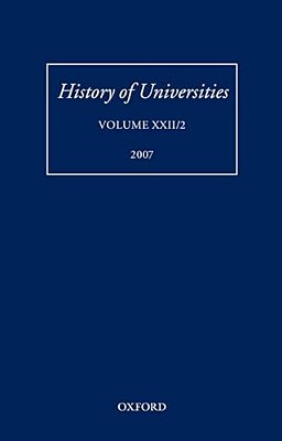 History Of Universities: Volume XXII/2-..