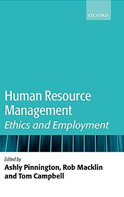 Human Resource Management: Ethics And Employment-..