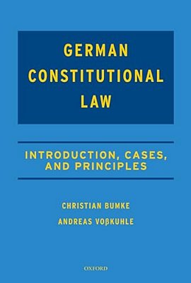 Casebook On German Constitutional Law-..