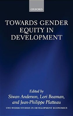 Towards Gender Equity In Development-..