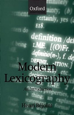 Modern Lexicography: An Introduction-..