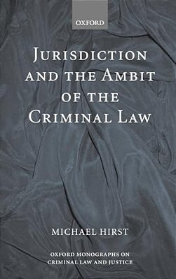 Jurisdiction And The Ambit Of The Criminal Law-..
