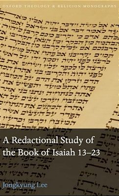 Redactional Study Of The Book Of Isaiah 13-23-..