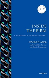 Inside The Firm: Contributions To Personnel Economics-..