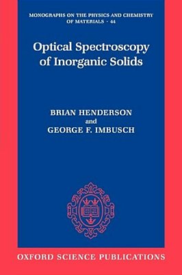 Optical Spectroscopy Of Inorganic Solids-..