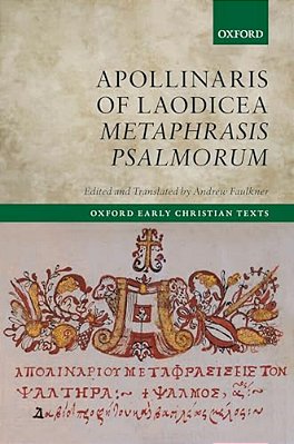 Apollinaris Of Laodicea Metaphrasis Psalmorum-..