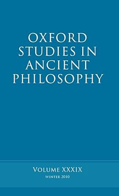 Oxford Studies In Ancient Philosophy Volume-..