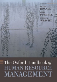The Oxford Handbook Of Human Resource Management-..