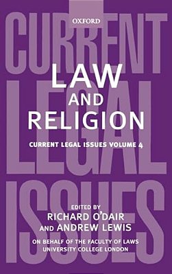 Law And Religion: Current Legal Issues Volume 4-..