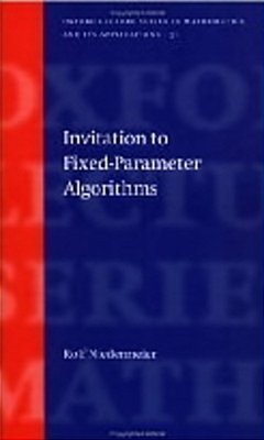Invitation To Fixed Parameter Algorithms-..