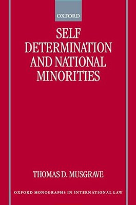 Self-Determination And National Minorities-..