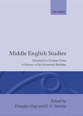 Middle English Studies: Presented To Norman Davis In Honour Of His Seventieth Brithday-..