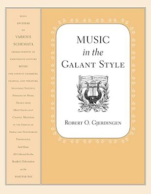 Music In The Galant Style-..