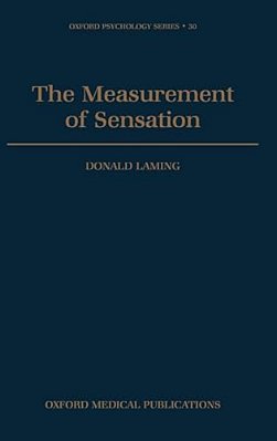 The Measurement Of Sensation-..