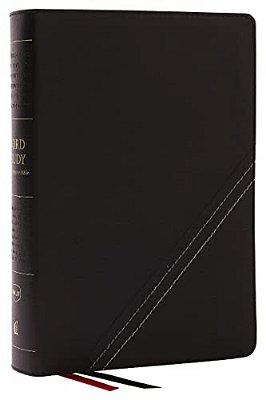 Nkjv, Word Study Reference Bible, Bonded Leather, Black, Red Letter, Comfort Print: 2,000 Keywords That Unlock The Meaning Of The Bible-..