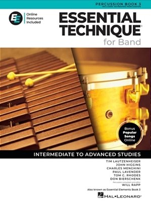 Essential Technique For Band - Book 3 With Online Resources Intermediate To Advanced Studies-..