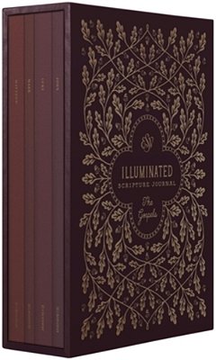 Esv Illuminated Scripture Journal: Gospels Set-..
