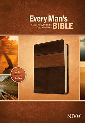 Every Man's Bible-Niv-deluxe Heritage-..