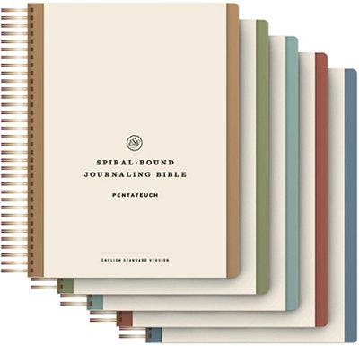 Esv Spiral-Bound Journaling Bible, Five-Volume Set (Hardcover)-..