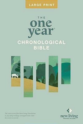 One Year Chronological Bible-Nlt-premium Slimline Large Print-..