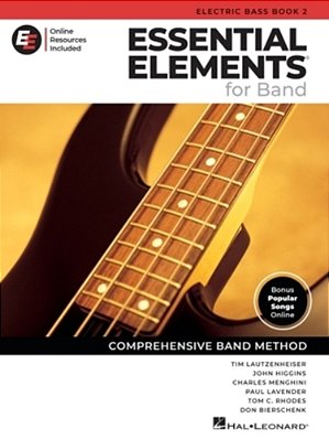 Essential Elements For Band - Electric Bass Book 2 With Eei-..
