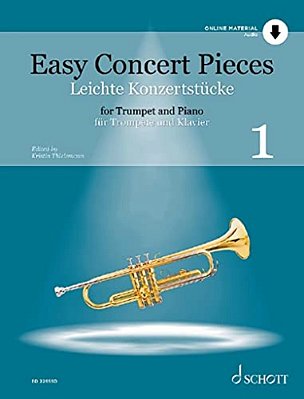 Easy Concert Pieces - Volume 1 22 Pieces From 5 Centuries - Book/Online Audio-..