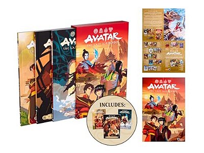 Avatar: The Last Airbender--fire And Family Treasury Boxed Set-..