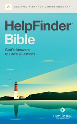 Helpfinder Bible Nlt, Filament Enabled (Hardcover, Red Letter)-..