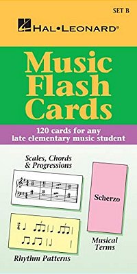 Music Flash Cards - Set B: Hal Leonard Student Piano Library-..