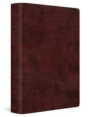 Esv Giant Print Personal Size Bible, Red Letter (Trutone, Mahogany)-..