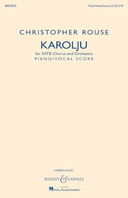Karolju: Satb Chorus And Orchestra Piano/Vocal Score-..