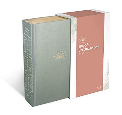 Nlt Dayspring Hope & Encouragement Bible (Hardcover Deluxe, Seafoam Green)-..