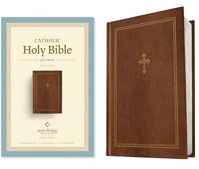 Nlt Catholic Holy Bible, Gift Edition (Hardcover Leatherlike)-..